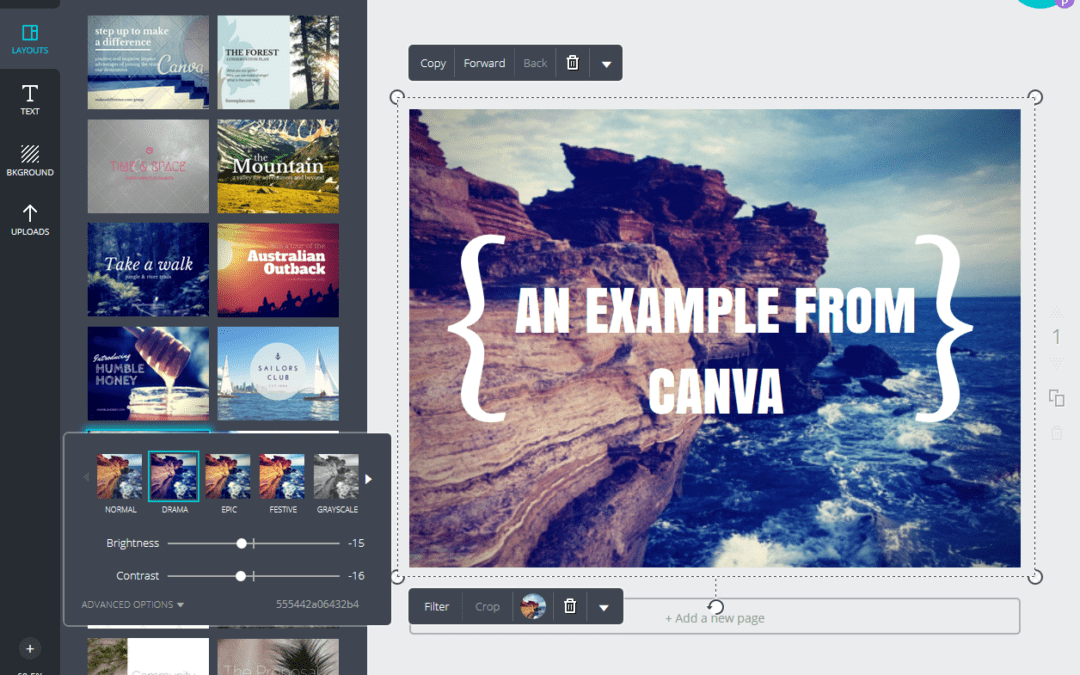 Créer ses visuels professionnels avec Canva
